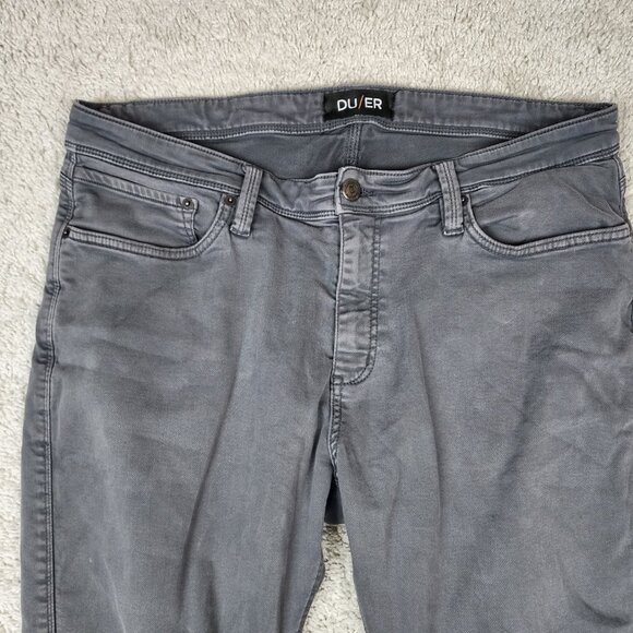 DU/ER Pants Mens 38x30 Actual 36x28 N2X Relaxed Taper Stretch Performance Casual - Picture 4 of 9
